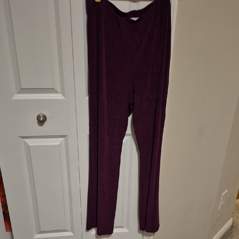 Chico's Deep Burgundy Pant